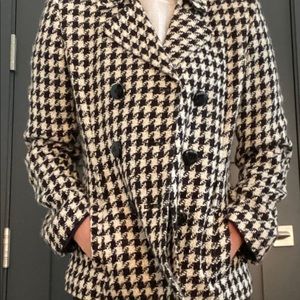 Alex Marie Houndstooth Coat